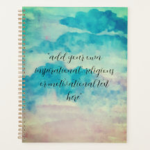 Adicione Seu Texto Aquarela Belos Céus Azuis