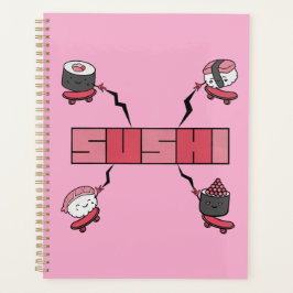 Agenda Adoramos Sushi - Sushi Love - ASL ILY Obsession