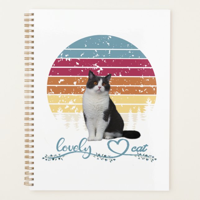 Agenda Adorável Cat (Frente)