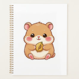 Agenda Adorável Kawaii Chibi Hamster