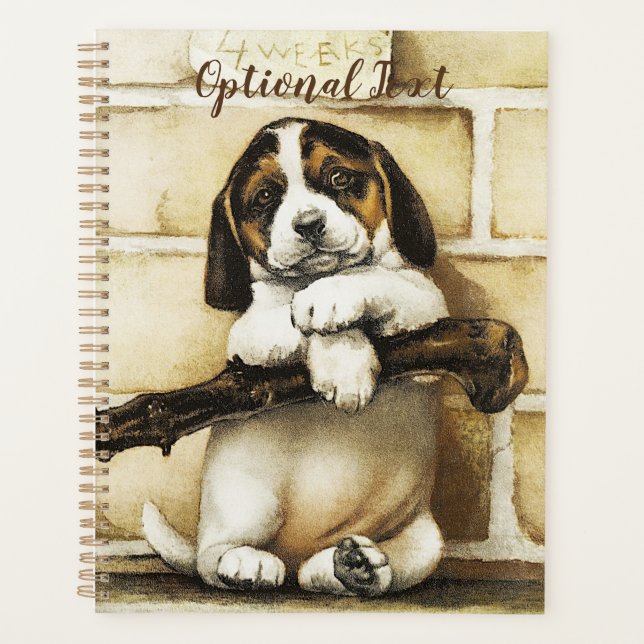 Agenda Adorável Puppy (Frente)