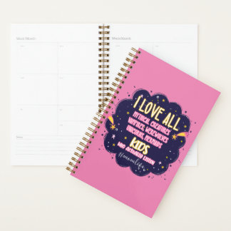 Agenda Adoro Todas As Criaturas Míticas, Vampiros, Lobiso