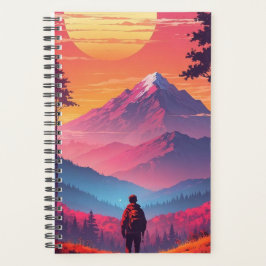 Agenda Adventure Aguarda: Notebook Scenic Mountain"
