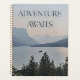 Agenda Adventure Await Planner