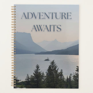 Agenda Adventure Await Planner