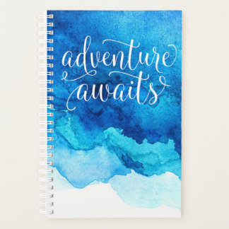 Agenda Adventure Await Planner