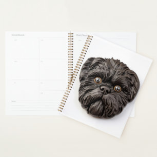 Agenda Affenpinscher Inspirado em 3D