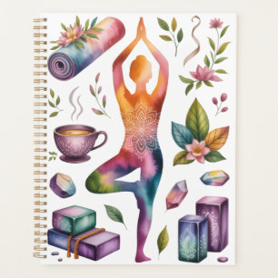Agenda Afirmação de yoga inspirada