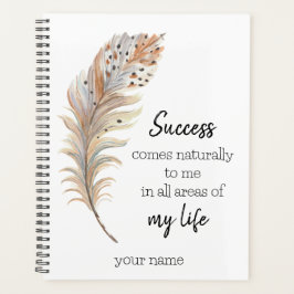 Agenda Afirmações de Manifestação de Sucesso