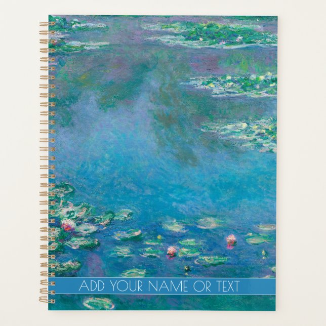 AGENDA AGENDA: CLAUDE MONET : ÁGUAS (Frente)