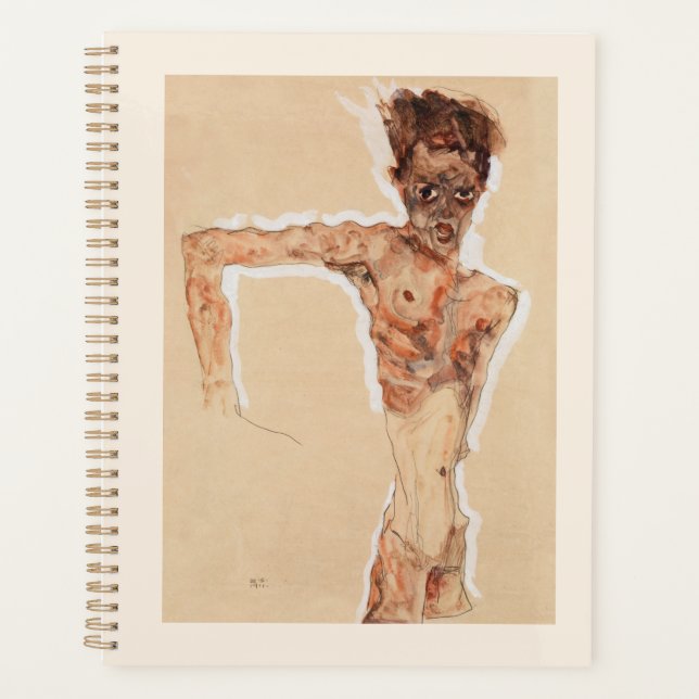 AGENDA AGENDA: EGON SCHIELE : AUTORETRATO (Frente)