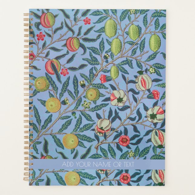 AGENDA AGENDA: WILLIAM MORRIS : POMEGRANATOS AZUIS (Frente)