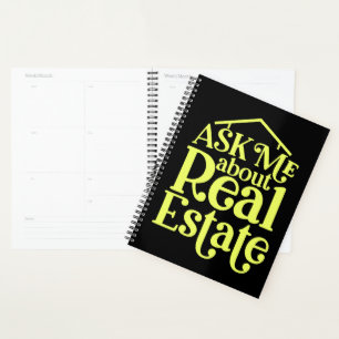 Agenda Agente Imobiliário Funny Gift Home Broker Realtor 