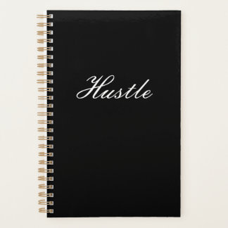 Agenda Agito Preto Moderno