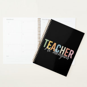 Agenda Agradecimento Personalizado ao Professor Volta às 