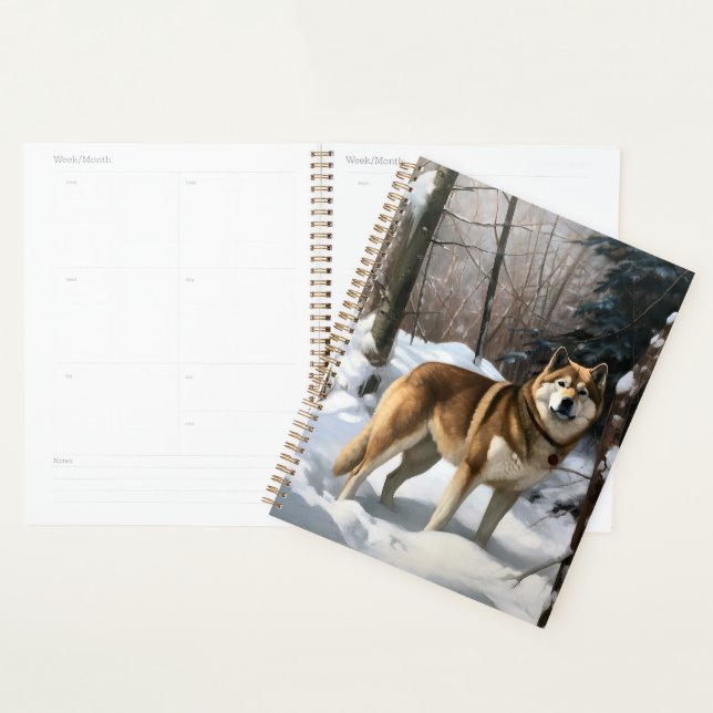 Agenda Akita Deixe Nevar Natal (Exibição)
