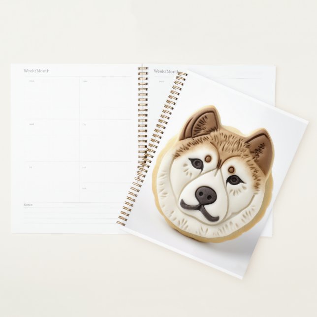 Agenda Akita Dog 3D Inspirado (Exibição)