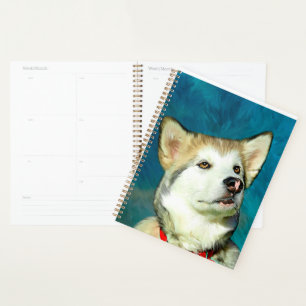 Agenda Alaskan Malamute Dog Art