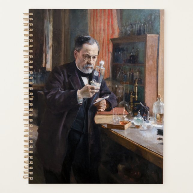 Agenda Albert Edelsense - Retrato de Louis Pasteur (Frente)