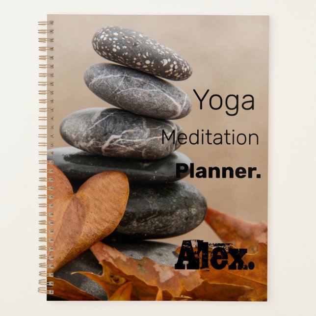 Agenda Alex. Personalização da Meditação Yoga (Frente)