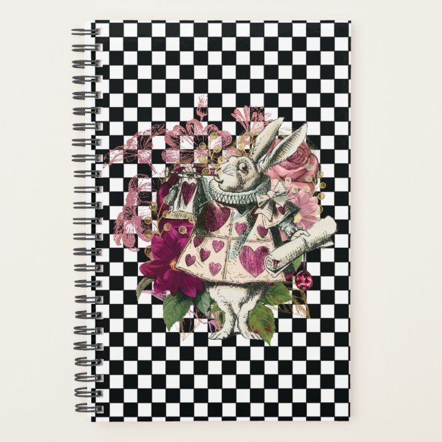 Agenda Alice no Coelho Moderno das Maravilhas (Frente)