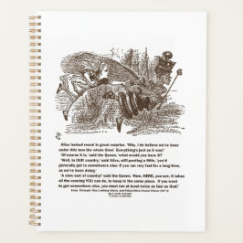 Agenda Alice Red Queen All The Running You Can Do Quote