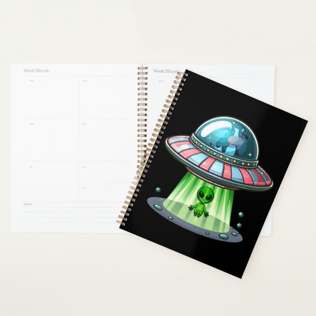 Agenda Alienígena Abduzindo Vaca (Exibição)