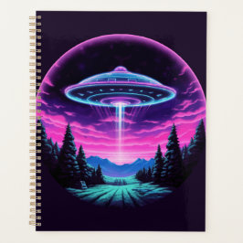 Agenda Alienígena Espacial Retrofuturista