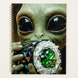 Agenda Alienígena Extraterrestre e Comida Cristalina