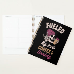 Agenda Alimentado Por Café Forçado E Ansiedade
