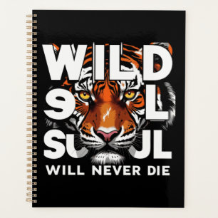Agenda "Alma Selvagem - Arte Motivacional De Olhos-De-Tig