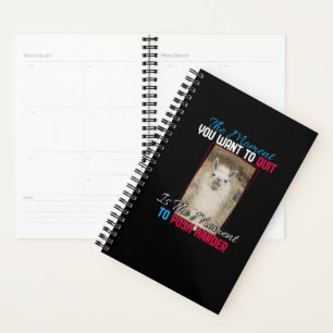 Agenda Alpaca Llama - Encorajar Mais