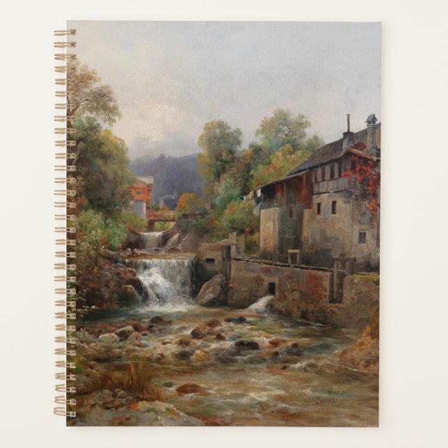 Agenda "Am Mühlenbach" (Pela Corrente de Mill) (Frente)