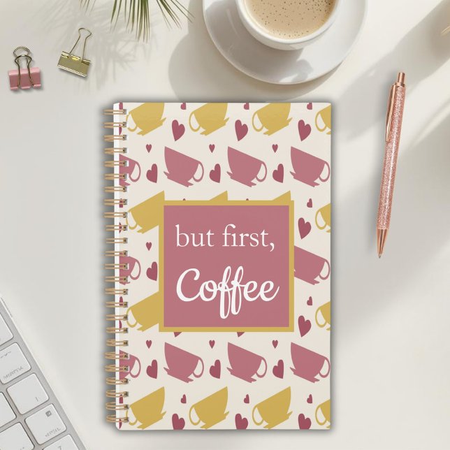 Agenda Amante de Café Retro (Criador carregado)