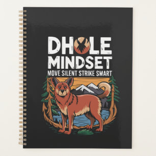 Agenda Amante do Dhole Vida Selvagem Canídeo Cão Selvagem