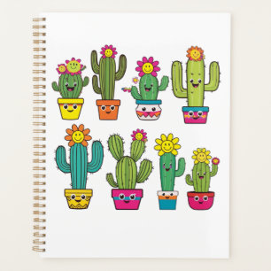 Agenda Amantes de cactos fofos