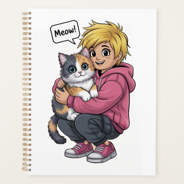 Agenda Amantes de gatos (Frente)