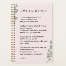 Agenda Amar Poesia Poema Indefinida