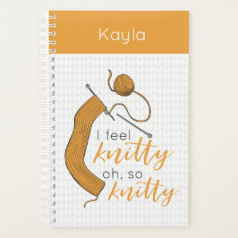 Agenda Amarelo de Goldenrod Eu Sinto-Me Bela, Oh Tão Bela