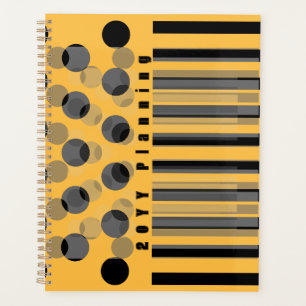 Agenda Amarelo Quente Personalizado Inscrito