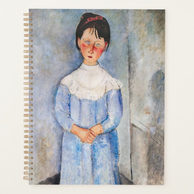 Agenda Amedeo Modigliani - Menina de Azul (Frente)