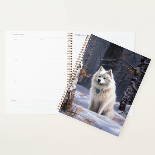Agenda American Eskimo Deixe Nevar Natal  (Exibição)