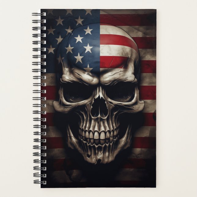 Agenda American Flag Skull (Frente)
