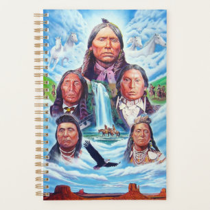 Agenda Americanos nativos Famosos de Chefes Indianos
