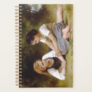 Agenda Amigas Coletando Nozes, Les Noisettes Bouguereau