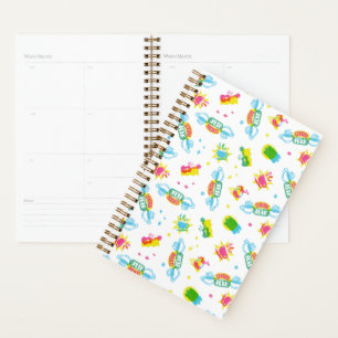 Agenda AMIGOS™ Padrão Central Perk Neon