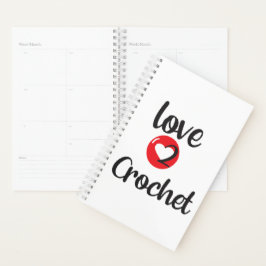 Agenda Amor 2 Crochet