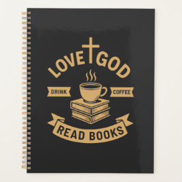 Agenda Amor Deus Beba Café Lê Livros Cristão