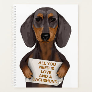 Agenda Amor e Dachshund