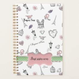 Agenda Amor em Peris Bohemian Chic Floral Sister